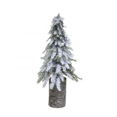 Inart Επιτραπέζιο Χριστουγεννιάτικο Δεντράκι Χιονισμένο Με Φως Led 42 Εκ. Κωδικός: 2-85-702-0055
