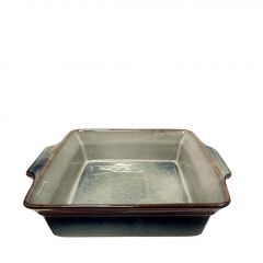 Trends Πυρίμαχο Σκεύος Κεραμικό Γκρι 25x30x8 Εκ. Κωδικός: DWPA1003