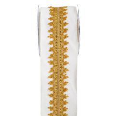 Iliadis Κορδ.halima Velvet 10Cm X 4.5M Λευκο 