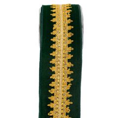 Iliadis Κορδ.halima Velvet 10Cm X 4.5M  Πρασινο 