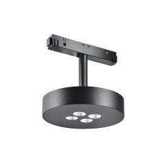 Zambelis Lights Σποτ Led Για Μαγνητική Ράγα Μαύρο 48V, 12W, 3000K 20177