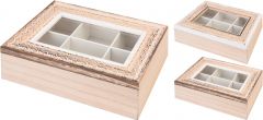 ZAROS TEA BOX ΞΥΛΙΝΟ ΕΘΝΙΚ ΣΧΕΔΙΟ 24Χ17Χ7 ΚΩΔΙΚΟΣ: HM632