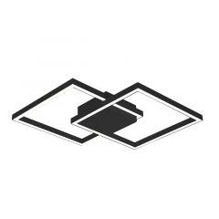 Zambelis Lights Φωτιστικό Οροφής Led Αλουμινίου Μαύρο 2026-Dimmable