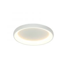 Zambelis Lights Πλαφονιέρα Led Αλουμινίου Λευκή Ø40 2041-Dimmable