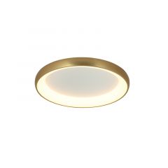 Zambelis Lights Πλαφονιέρα Led Αλουμινίου Χρυσή Ματ Ø40 2042-Dimmable