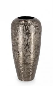 Bizzotto Lathe Βάζο Αλουμινίου Ανθρακί Ø19x39,5