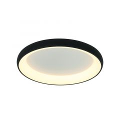 Zambelis Lights Πλαφονιέρα Led Αλουμινίου Μαύρη Ø60 2048-Dimmable
