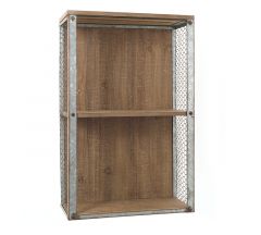 ZAROS ΡΑΦΙ ΤΟΙΧΟΥ ΞΥΛΙΝΟ/ΜΕΤΑΛΛΙΚΟ 40Χ18Χ61,5 ΚΩΔΙΚΟΣ: ID149