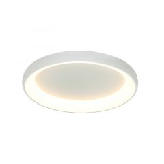 Zambelis Lights Πλαφονιέρα Led Αλουμινίου Λευκή Ø60 2049-Dimmable