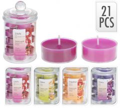 ZAROS ΡΕΣΩ ΓΥΑΛΙΝΗ ΣΥΣΚΕΥΑΣΙΑ 4 ΑΡΩΜΑΤΑ 9.7X9.7X16.5 ΚΩΔΙΚΟΣ: CA221