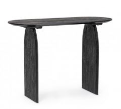 Bizzotto Monterrey Κονσόλα Ξύλινη Μαύρη 110x45x76