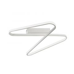 Zambelis Lights Φωτιστικό Οροφής Led Αλουμινίου Λευκό 2065