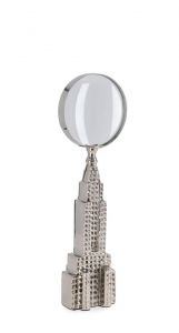 Bizzotto Adventure Μεγεθυντικός Φακός Μεταλλικός Ασημί 7,5x3,8x24 Εκ.