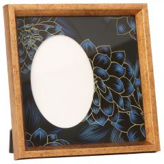 Espiel Κορνίζα "Λουλούδια" Polyresin Μπλε 13x18 Κωδικός:  MAF145