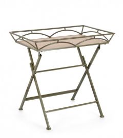 Bizzotto Guenda Βοηθητικό Τραπέζι Μεταλλικό Λαδί 63x40x60