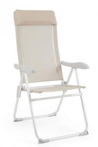 Bizzotto Cayo Καρέκλα Παραλίας Αλουμινίου Μπεζ 57x65x110