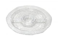 ESPIEL ANNA ΟΡΝΤΕΒΙΕΡΑ ΓΥΑΛΙΝΗ ΔΙΑΦΑΝΗ 34X34X3,5 ΚΩΔΙΚΟΣ: DAC1047K4