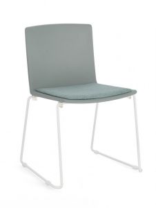 Bizzotto Giulia Καρέκλα Μεταλλική/Πλαστική Πράσινη Sage 43,5x50x79