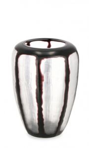 Bizzotto Kirinda Βάζο Γυάλινο Μαύρο/Διάφανο Ø22x30