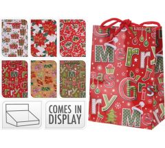 Zaros Χριστουγεννιάτικη Τσάντα Δώρου 6 Θέματα 11,5x6x16 Κωδικός: YL113