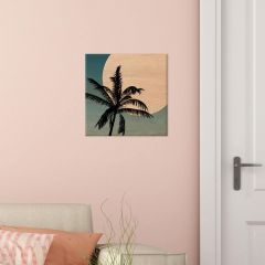 Ango Palm Silhouette Πίνακας Διακόσμησης M 21359
