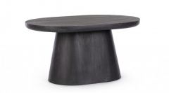 Bizzotto Fuji Τραπέζι Σαλονιού Ξύλινο Mango Μαύρο 80x56x40