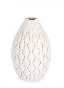 Bizzotto Kylo Βάζο Κεραμικό Εκρού Ø19x28 Εκ.