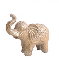 Espiel Διακοσμητικός Ελέφαντας Κεραμικός Χρυσός 25,5x11x21 Κωδικός: ERT342K2