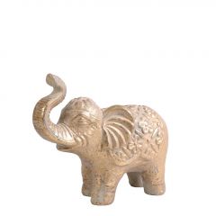 Espiel Διακοσμητικός Ελέφαντας Κεραμικός Χρυσός 19,5x9,5x17,5 Κωδικός: ERT346K3