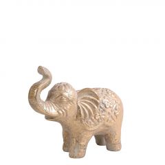Espiel Διακοσμητικός Ελέφαντας Κεραμικός Χρυσός 15x7x13 Κωδικός: ERT350K8