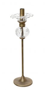 ESPIEL ΚΗΡΟΠΗΓΙΟ ΜΕΤΑΛΛΙΚΟ ΧΡΥΣΟ 12X12X43,5 ΚΩΔΙΚΟΣ: FUT328