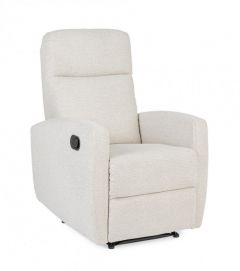 Bizzotto Anabela Πολυθρόνα Με Ανάκλιση Υφασμάτινη Μπεζ 68x88x104