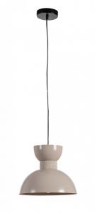 Bizzotto Jabalpur Φωτιστικό Οροφής Μεταλλικό Μπεζ Ø30x25