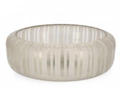 Bizzotto Aruni Μπωλ Γυάλινο Μπεζ Ø36x12,5