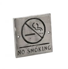 ESPIEL ΤΑΜΠΕΛΑΚΙ "NO SMOKING" ΓΚΡΙ 13,5X13,5X0,9 ΚΩΔΙΚΟΣ: KLI226K6