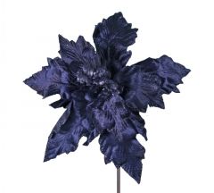 Zaros Αλεξανδρινό Πικ Βελούδινο Μπλε 25 Εκ. Κωδικός: AX490