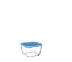 Espiel Snowbox Δοχείο Μεταφοράς Φαγητού Γυάλινο Διάφανο/Μπλε 275 ml Κωδικός: SP53223K4