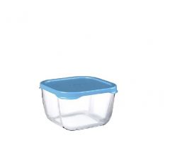 Pasabahce Snowbox Δοχείο Μεταφοράς Φαγητού Γυάλινο Διάφανο/Μπλε 735 ml Κωδικός: SP530223K12