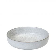 Espiel Etna Off White Βαθύ Πιάτο Stoneware 22x5 Εκ. Κωδικός: FRL205K4