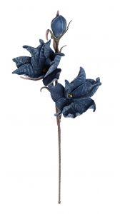 Espiel Τεχνητό Λουλούδι Σκούρο Μπλε 86 Εκ. Κωδικός: LOL1413K6