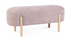 Bizzotto Dayla Ταμπουρέ Υφασμάτινο Ροζ 108x41,5x48