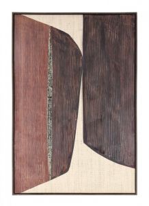 Bizzotto Gallery Πίνακας Σε Καμβά Καφέ/Μπεζ 82,6x4,3x122,6 Εκ.