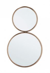 Bizzotto Hanima Καθρέπτης Τοίχου Μεταλλικός Χρυσός 35x2,5x60,5