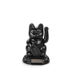 Donkey Ηλιακή Γάτα Πλαστική Μαύρη Lucky Cat 7x10,5