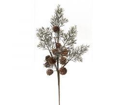 ZAROS ΧΡΙΣΤΟΥΓΕΝΝΙΑΤΙΚΟ ΚΛΑΔΙ ΧΙΟΝΙΣΜΕΝΟ ΜΕ ΚΟΥΚΟΥΝΑΡΙΑ 40 ΕΚ. ΚΩΔΙΚΟΣ: MS598