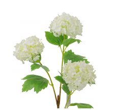 Zaros Τεχνητό Λουλούδι Snowball Λευκό Κωδικός: BM116