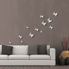 Ango White Butterflies 3D Πολυπροπυλενίου (24001) 