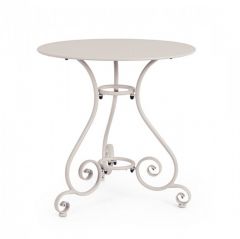 Bizzotto Etienne Τραπέζι Φαγητού Εξωτερικού Χώρου Ανοιχτό Γκρι Ø70x72