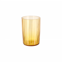 Bitz Ποτήρια Νερού Γυάλινα Σετ 4 Τμχ 10 Εκ. 280 ml - Kusintha Amber