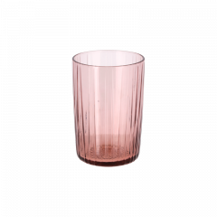 Bitz Ποτήρια Νερού Γυάλινα Σετ 4 Τμχ 10 Εκ. 280 ml - Kusintha Pink